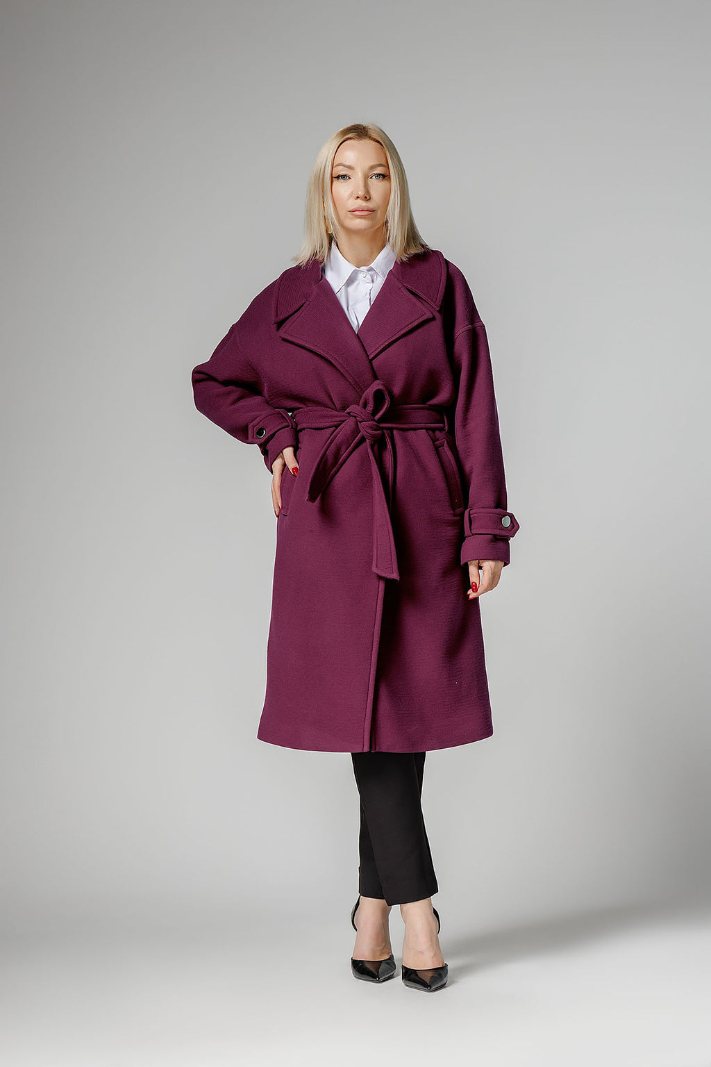 Palton versatil damă , elegant și chic