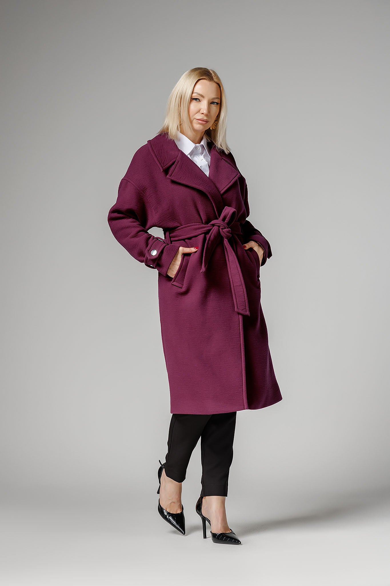 Palton versatil damă , elegant și chic