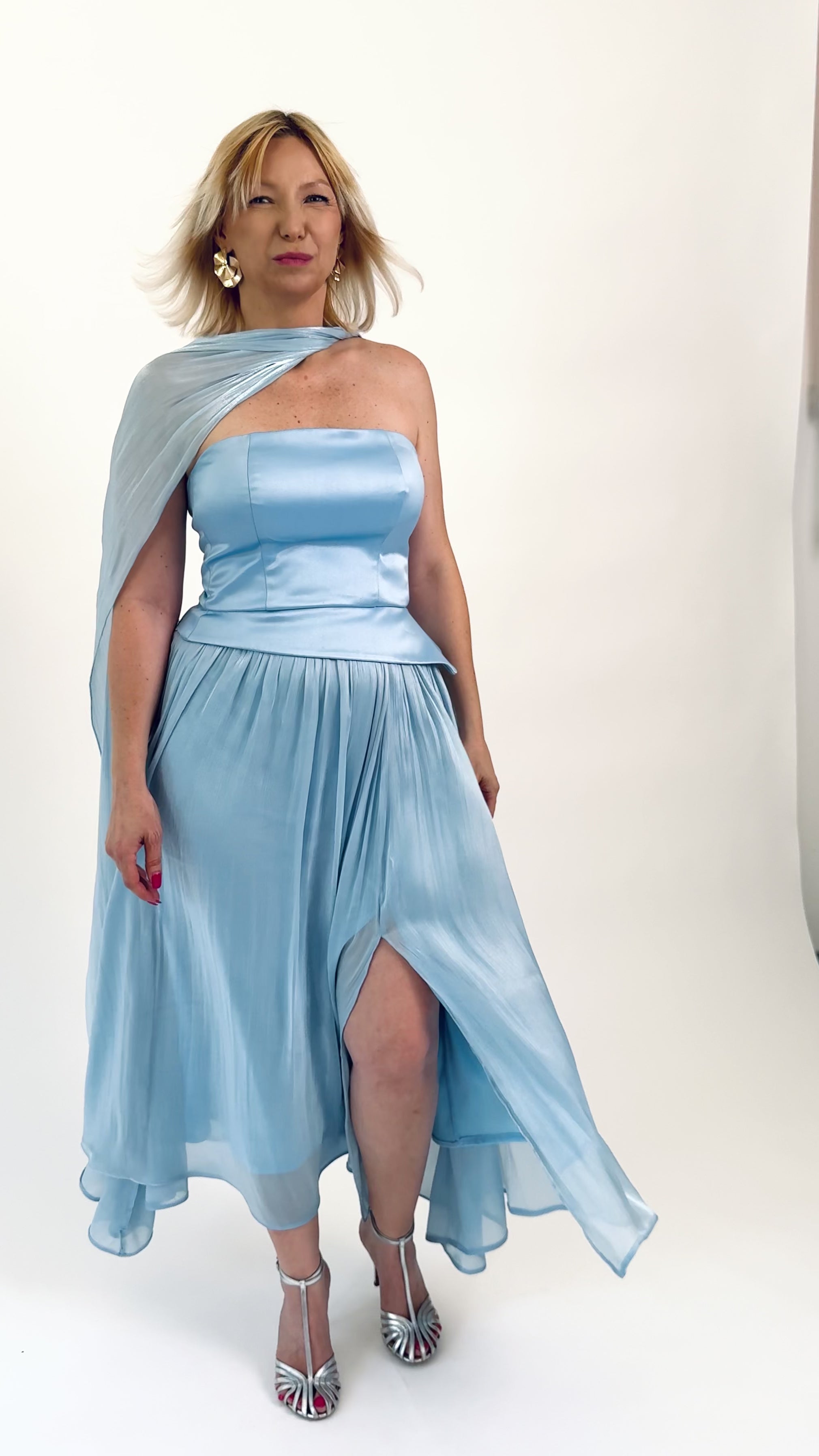 Rochie de ocazie Aria Blue